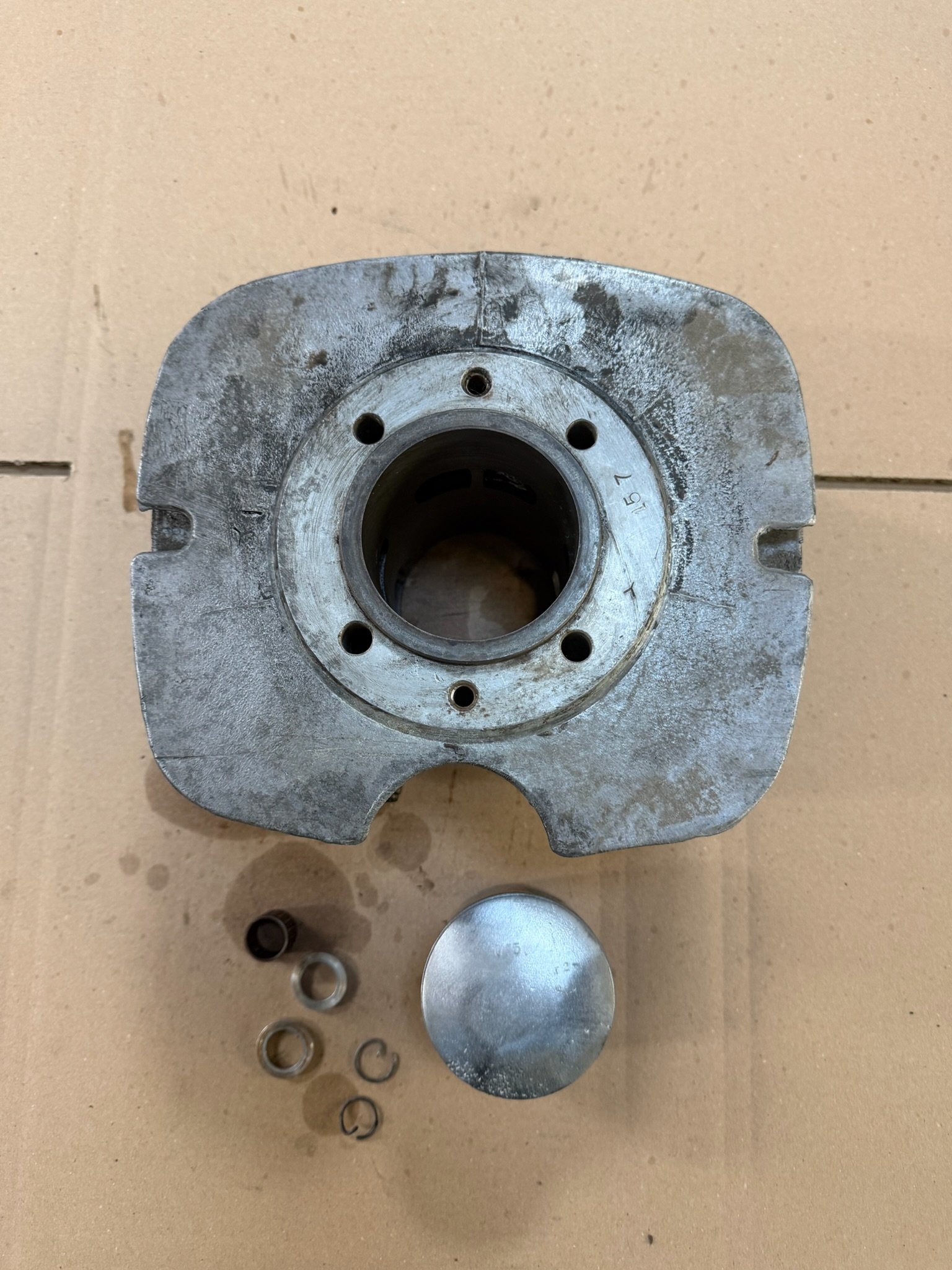 Cylindre et piston de BULTACO 250 Sherpa ou Lobito – Image 6